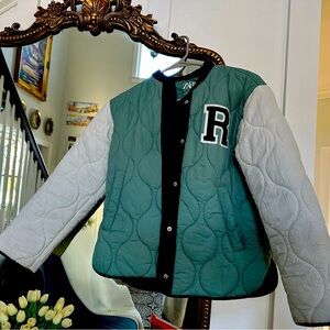 Zara 9-10 T girls jacket one season worn son worn by my daughter